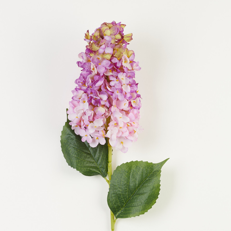 Hortensja – gałązka, pinbk/purple/green A30-06