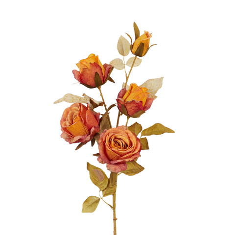 Rose - twig, 12 autumn orange AL140-12