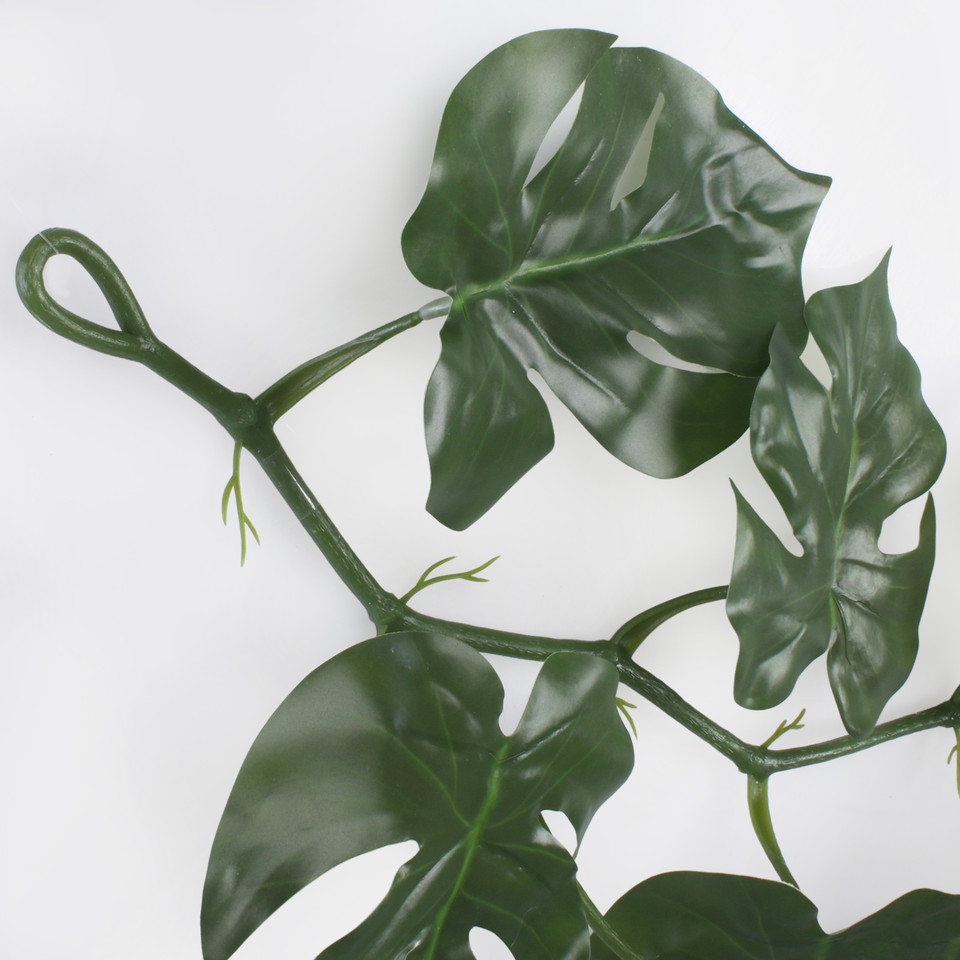 Monstera - girlanda 1,6 m, Green B130-01