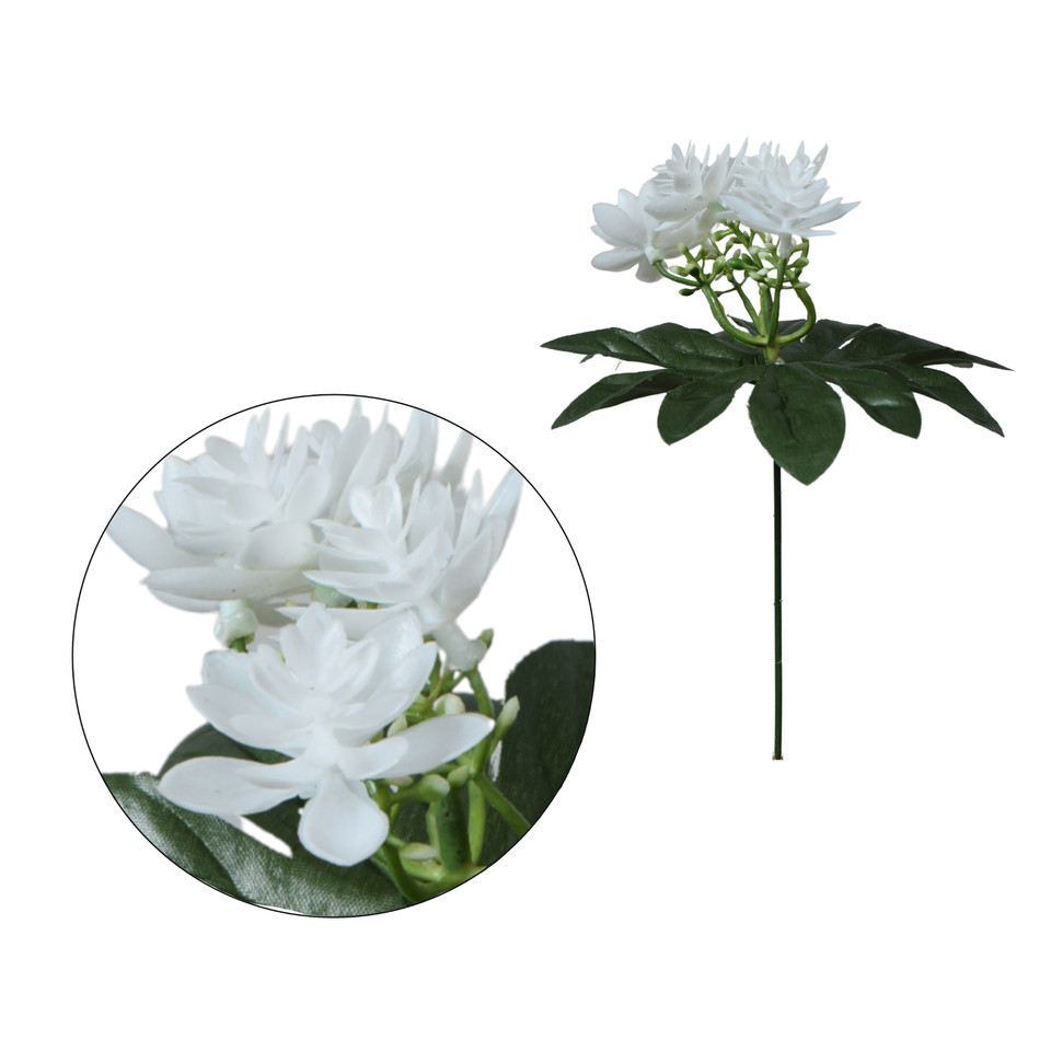 Pik dekoracyjny 22 cm, white U332-00