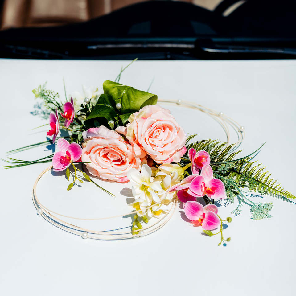 Wedding car decoration X517