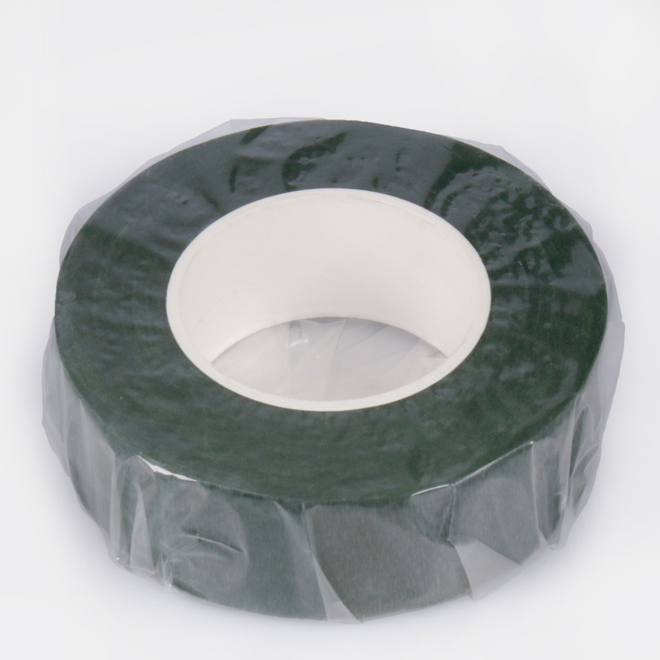 Taśma florystyczna 2,6 cm/30 yd, Green P410-01