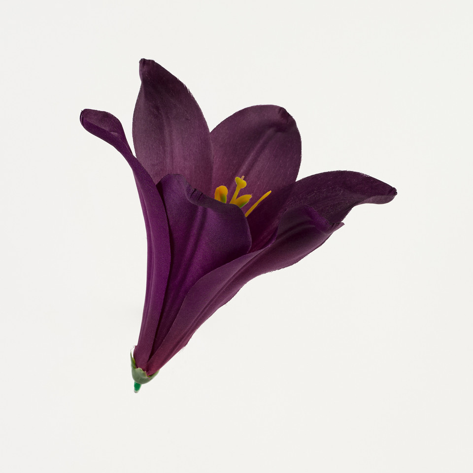 Lilia – główka satyna, purple B276-015