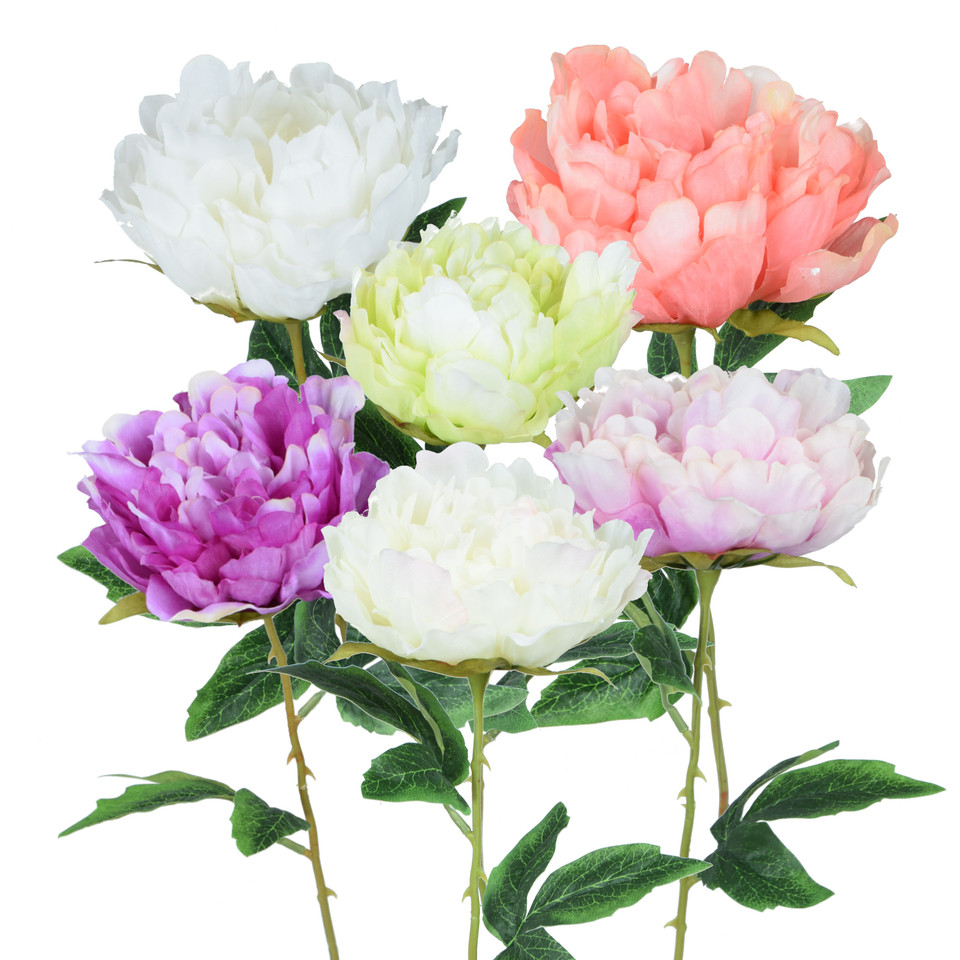 Peonia - gałązka 57 cm, m K417-m