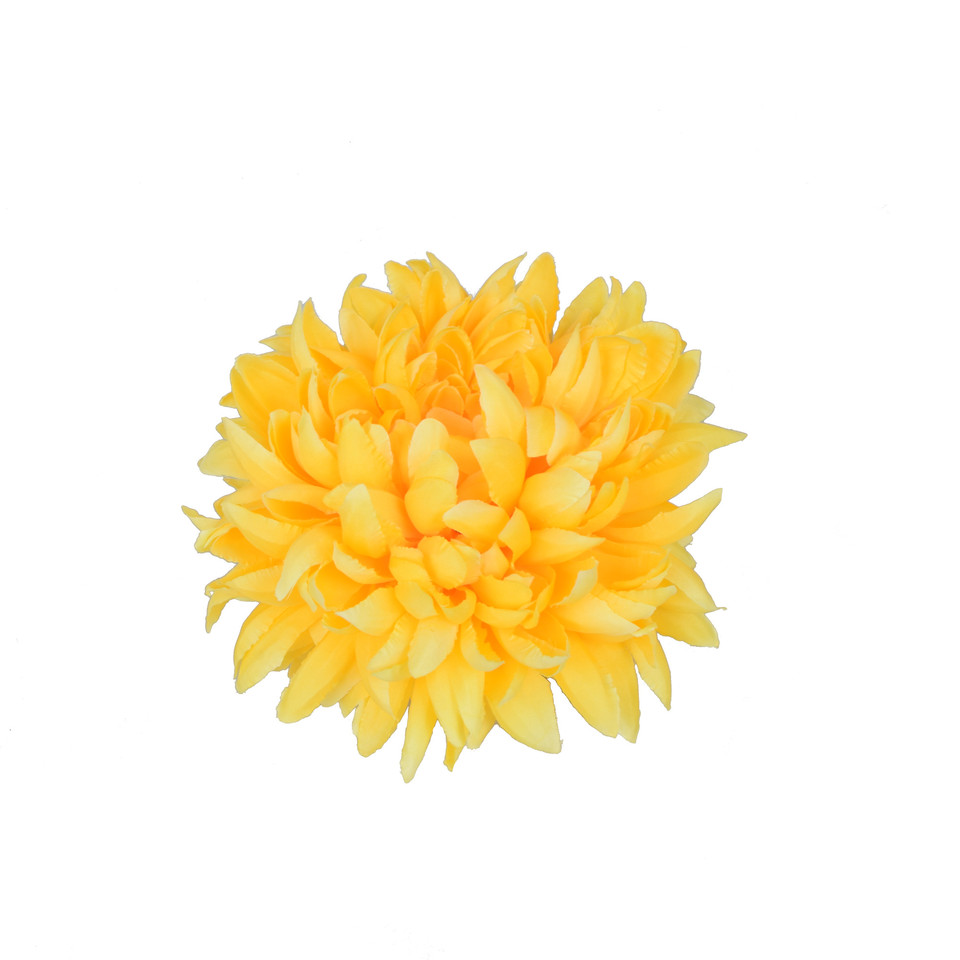 Chryzantema - główka 18 cm, yellow W059-16