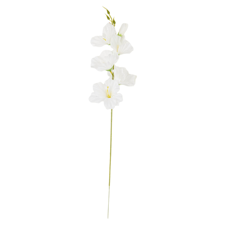 Mieczyk - gałązka 56 cm, 12 white AL180-12