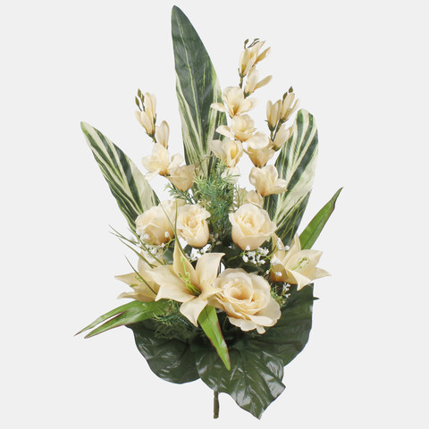 Rose/Lily/Gladiolus, Lt. Orange Q926-09