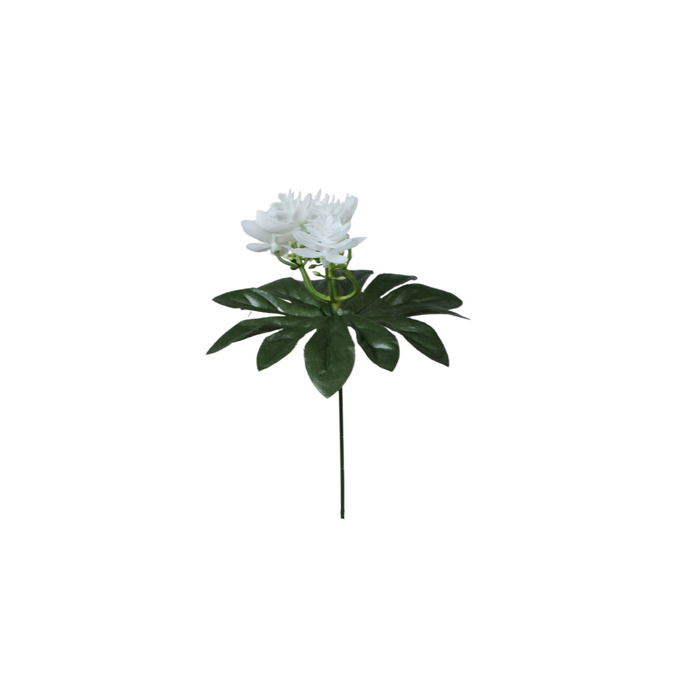 Pik dekoracyjny 22 cm, white U332-00