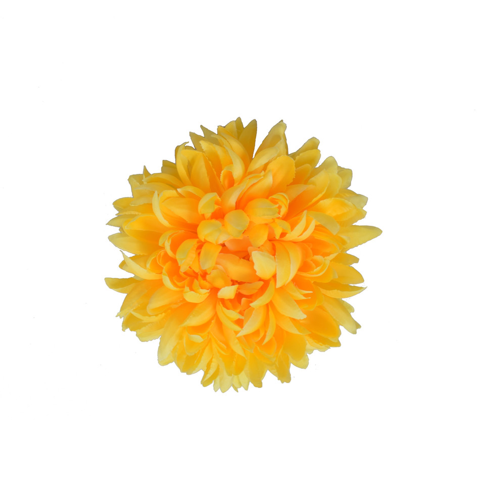 Chryzantema - główka 18 cm, yellow W059-16
