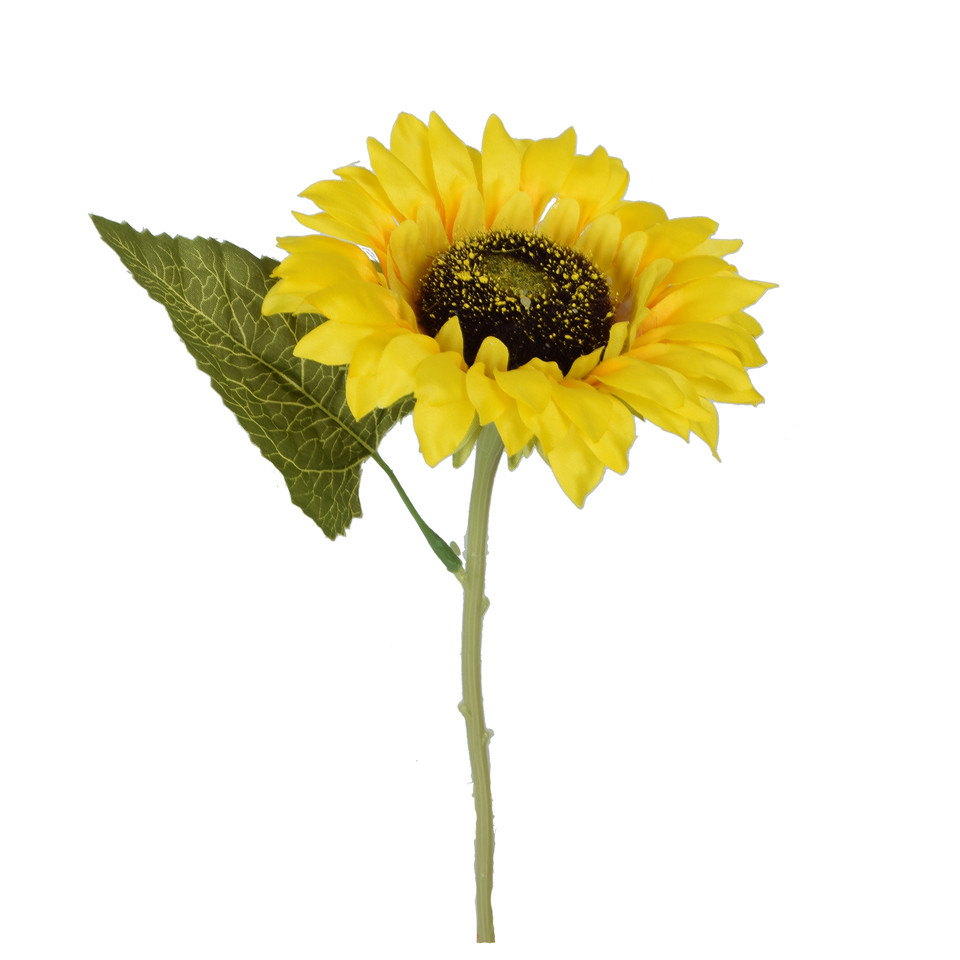 Słonecznik - gałązka 34 cm, yellow K088-01