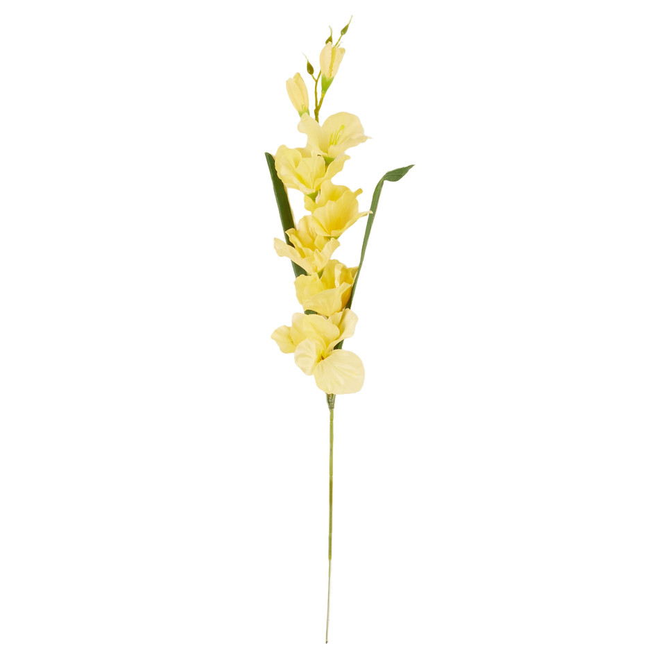 Mieczyk - gałązka 63 cm, 13 light yellow AL182-13