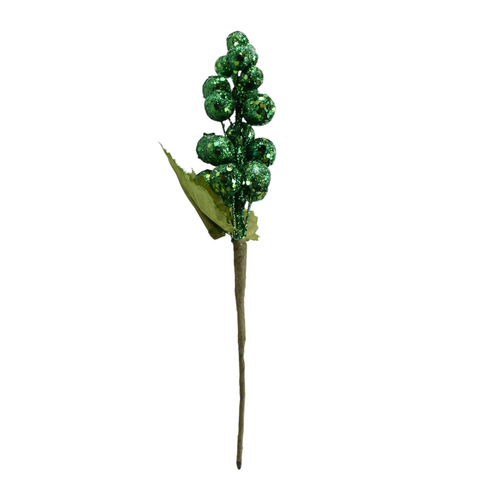 Pik z kuleczkami 27 cm, green X354-07