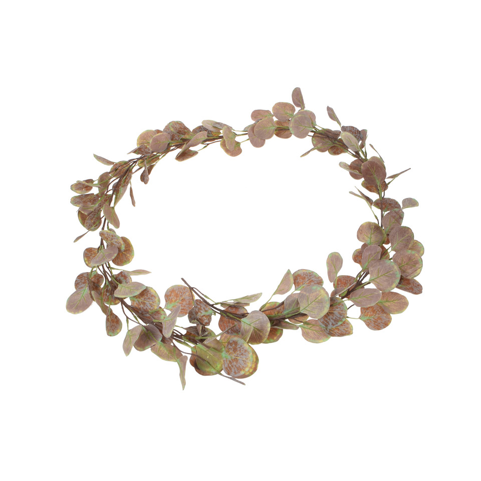 Eukaliptus - girlanda 180 cm, green/brown B500-04