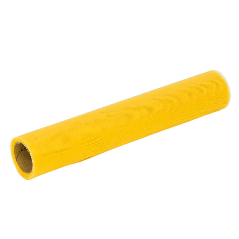 Tiul rolka 30 cm x 10 y, #082 yellow FS21-082