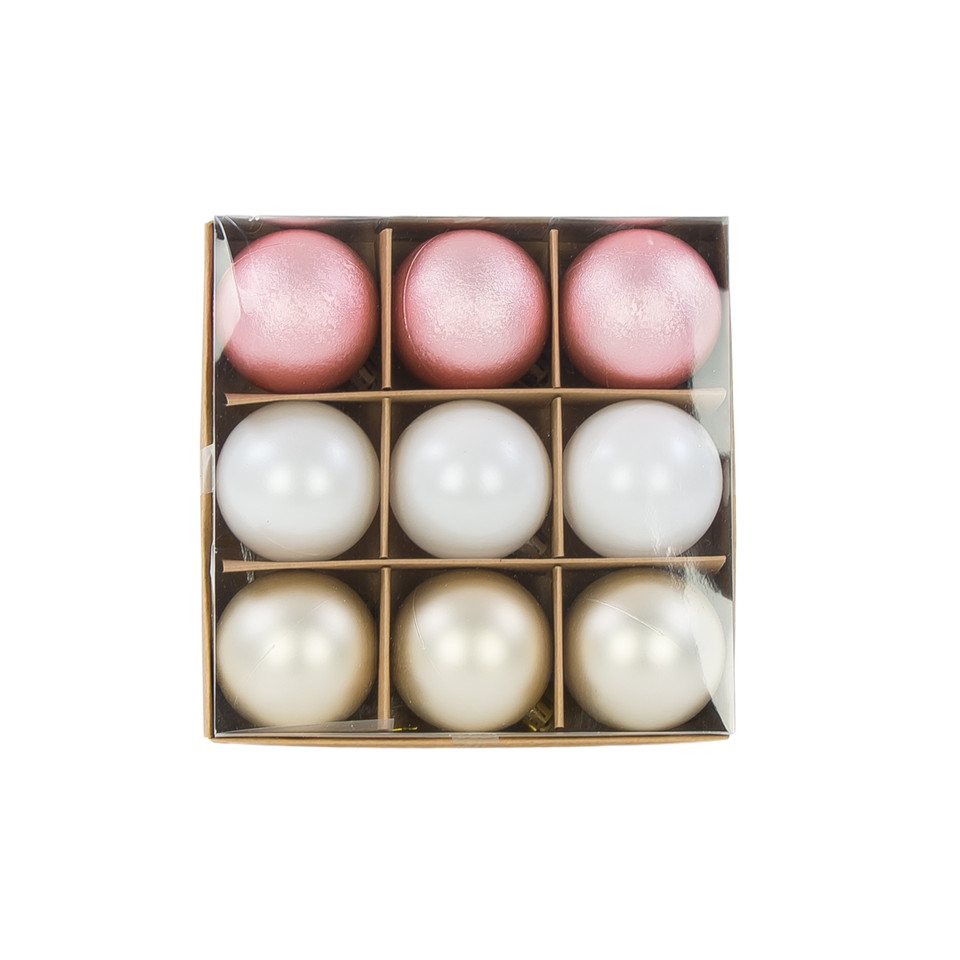Bombki 9 szt., #X03 XL45-X03
