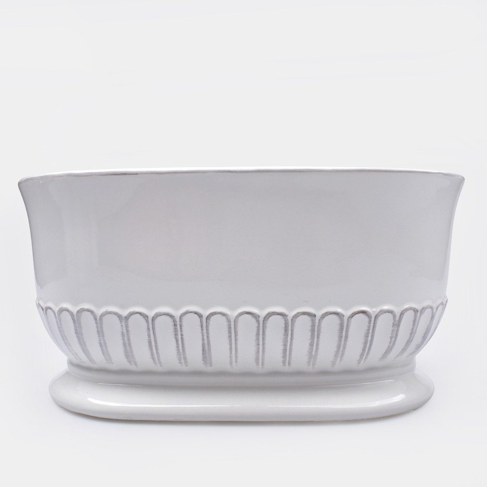 Osłonka ceramiczna owalna, White HD031