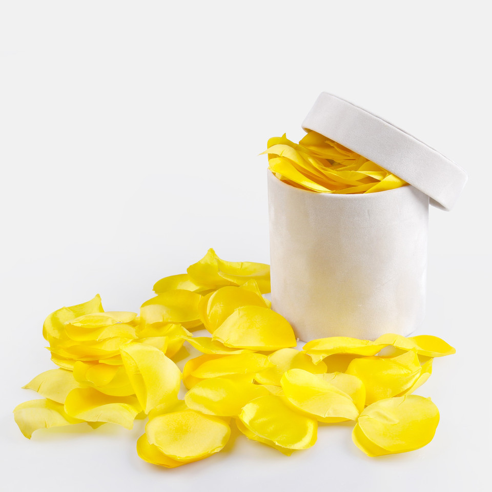 Płatki róż x 100 szt., Yellow A566-06