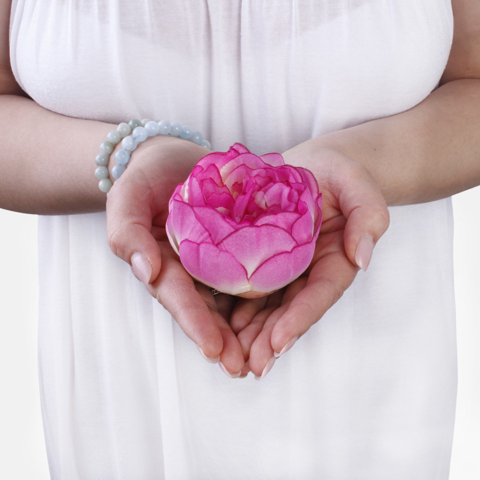 Peony head W003