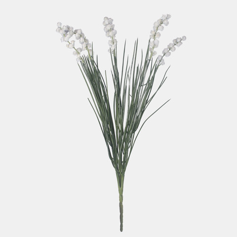 Grass with thistle, White A716-01