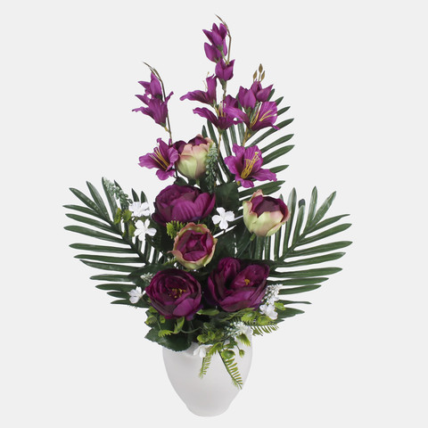 q297- Peony/Gladiolus, Mix 1 Q297-01