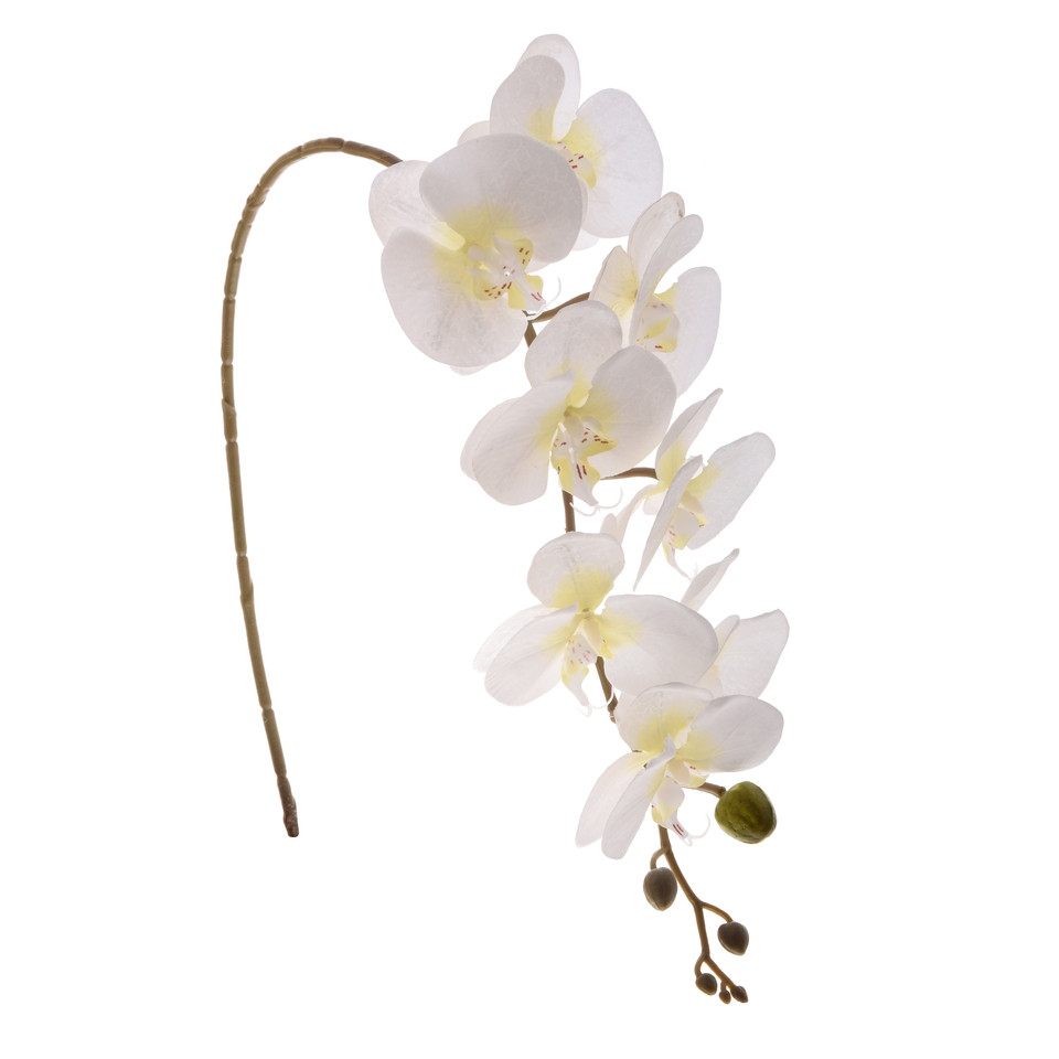 Storczyk - gałązka satynowa 92 cm, cream K218-02