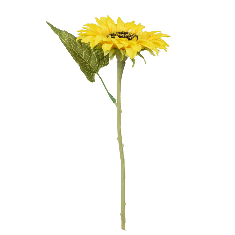 Słonecznik - gałązka 34 cm, yellow K088-01