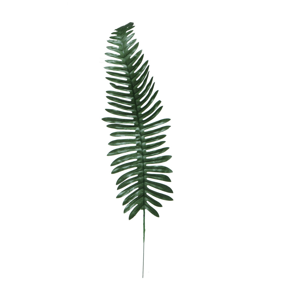 Paproć - liść 52 cm, dk. green L491-01