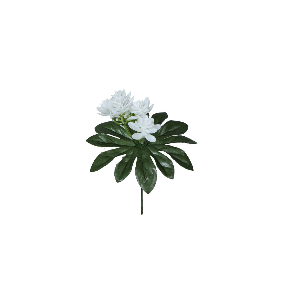 Pik dekoracyjny 22 cm, white U332-00