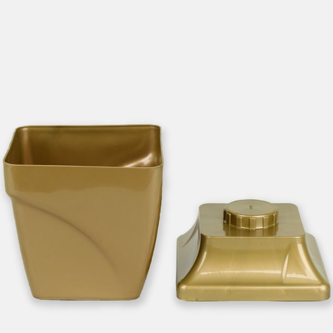 Victoria flowerpot, Gold C076-01