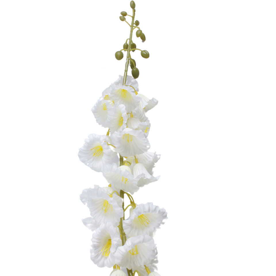 Dzwoneczki - gałązka 120 cm, white GK344-01