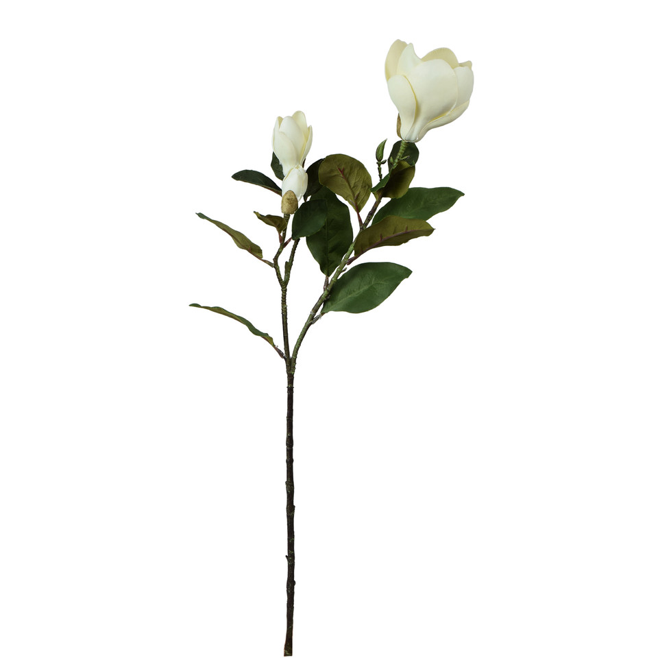 Magnolia - gałązka 82 cm, cream GK347-01