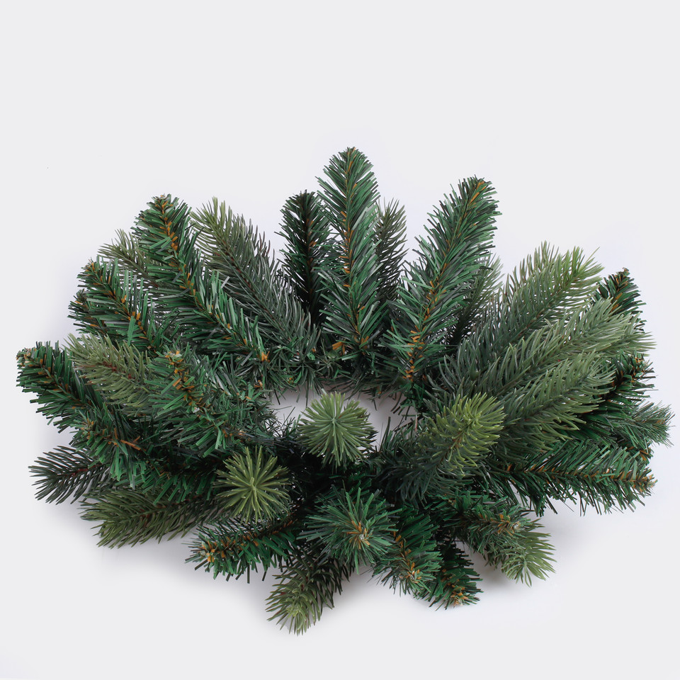 Big winter wreath, Green J043