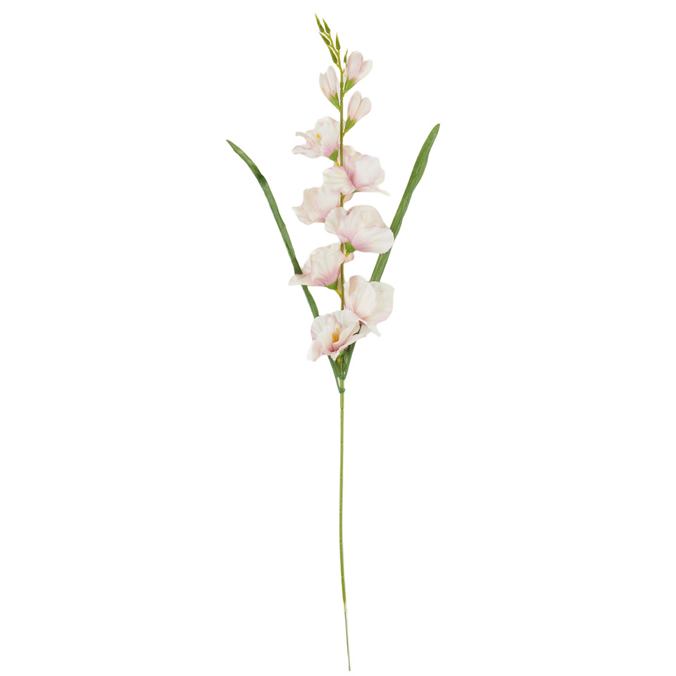 Mieczyk - gałązka 80 cm, 18 cream pink AL184-17