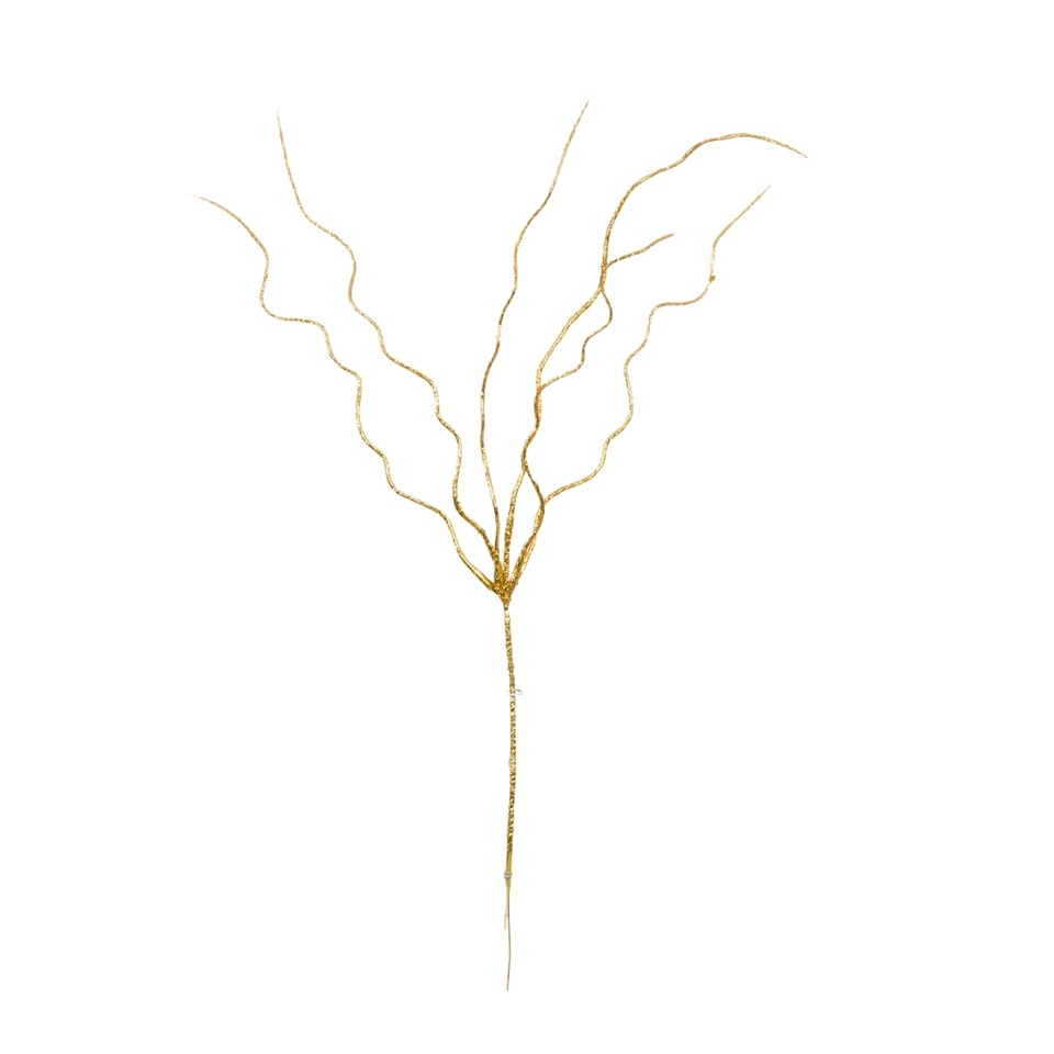 Gałązka brokat 47 cm, # G gold ZB96-G