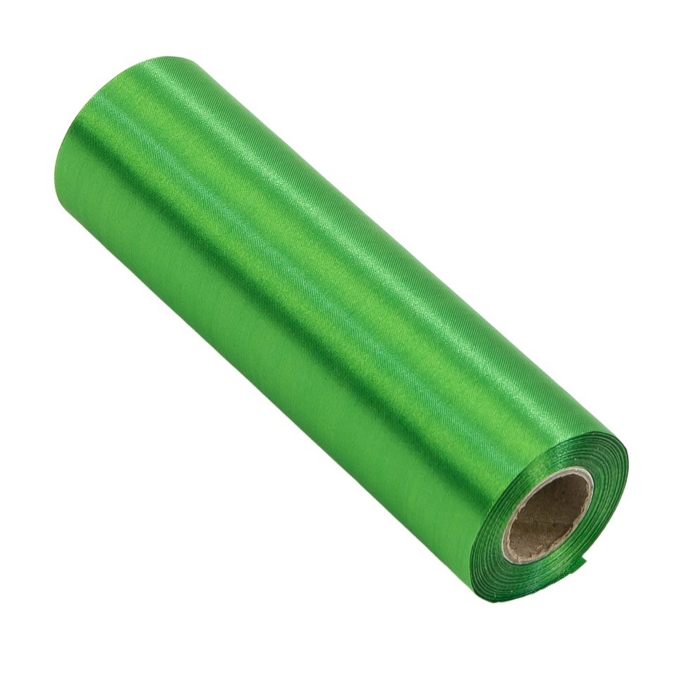 Satyna rolka 16 cm x 10 y, #21 green FS47-21
