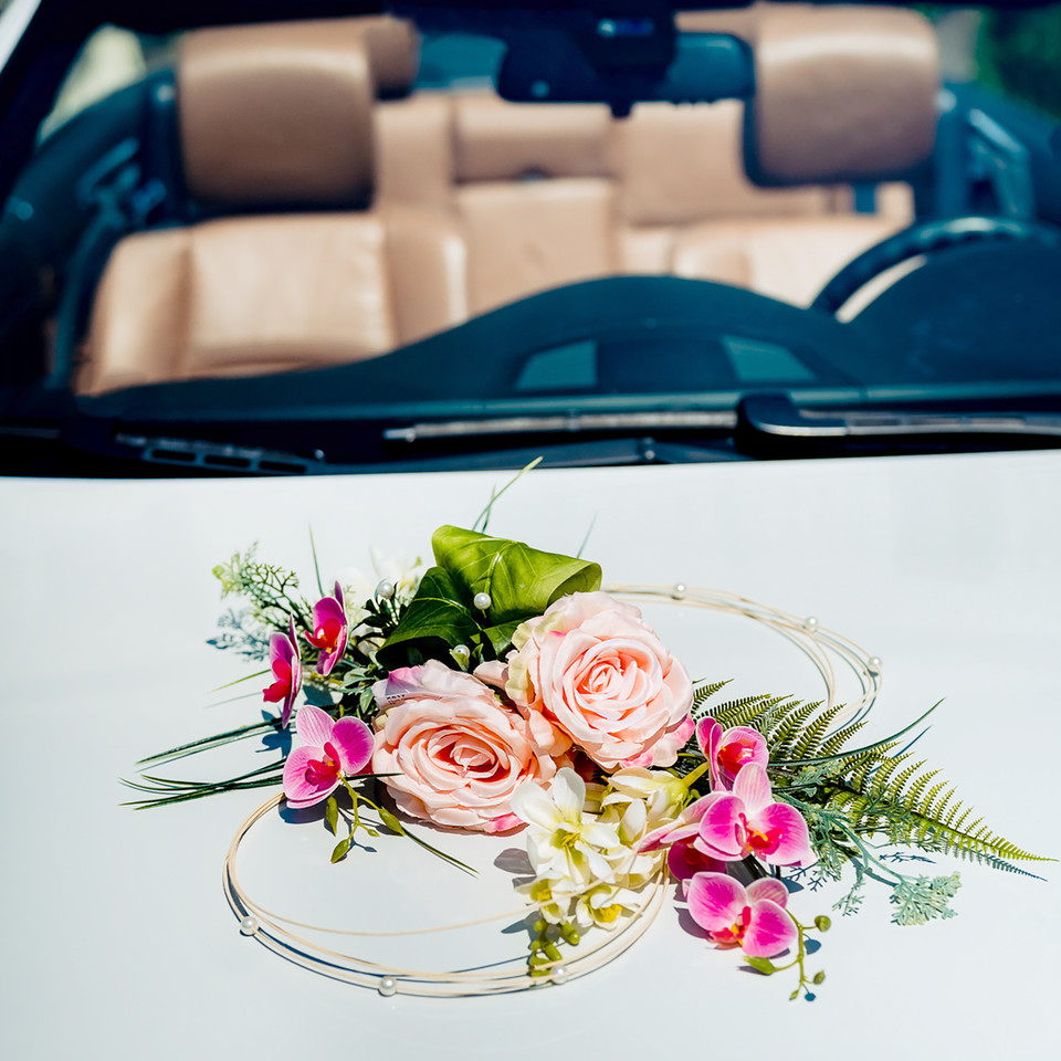 Wedding car decoration X517