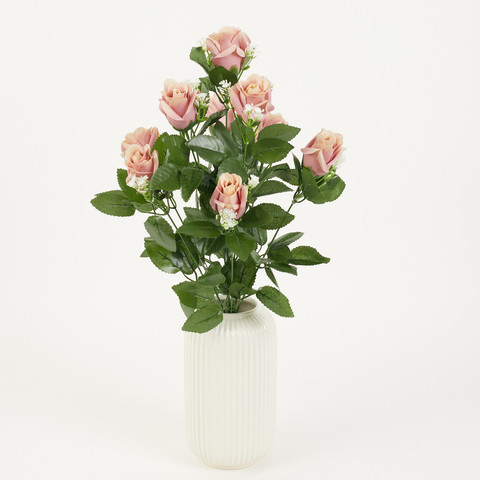 Rose in bud bouquet x 9, Mix UN21-X08