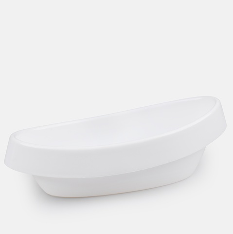 Small Vera flowerpot, White C086-04
