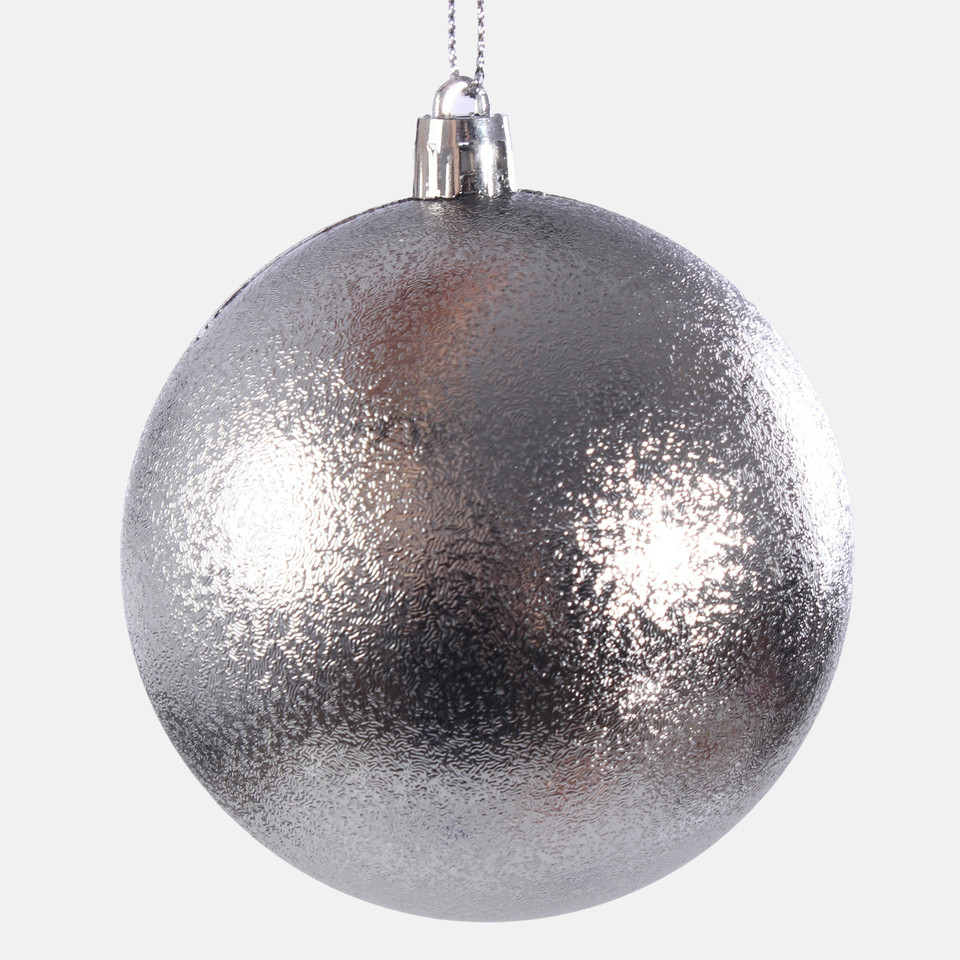 Bombki x 6 szt., Blue/Silver S901-01