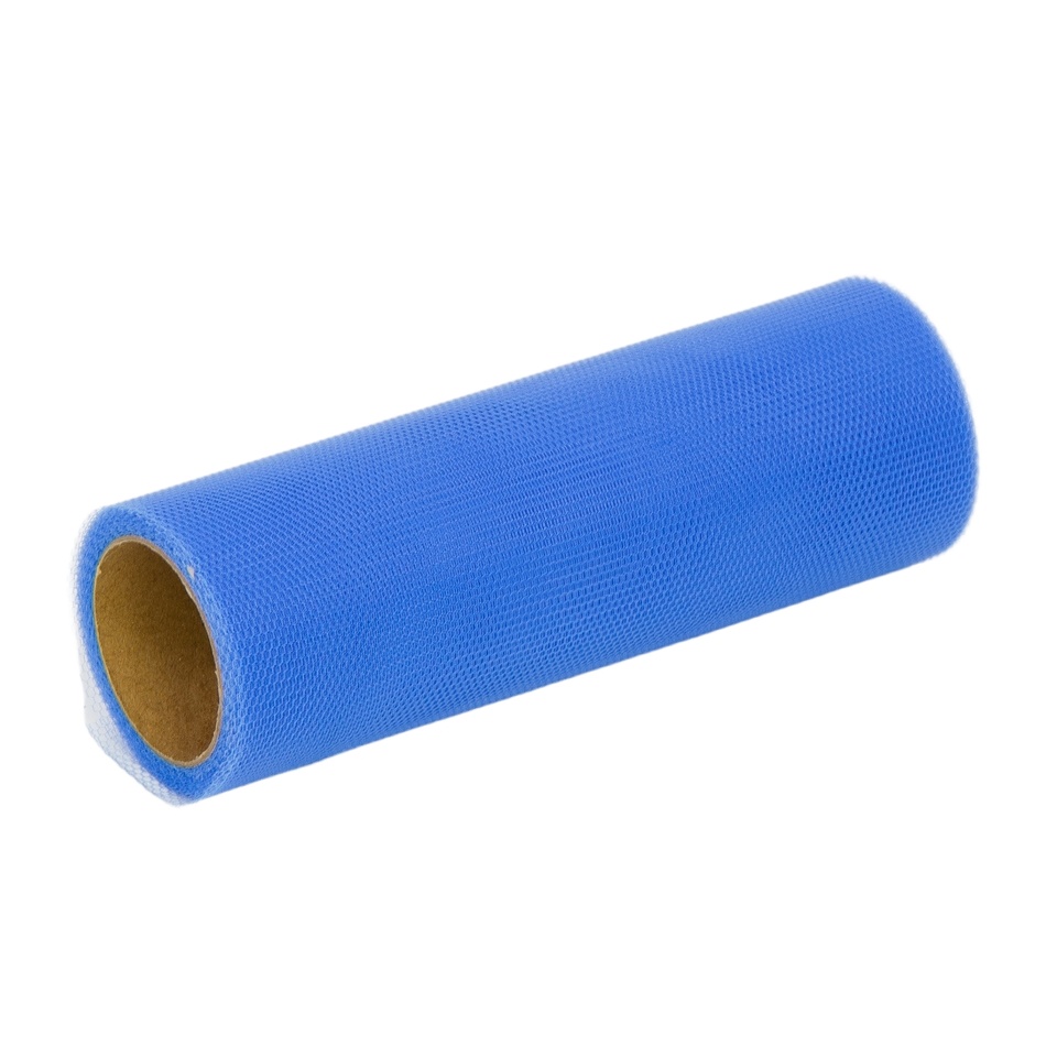 Tiul rolka 15 cm x 10 y, #084 pure blue FS22-084