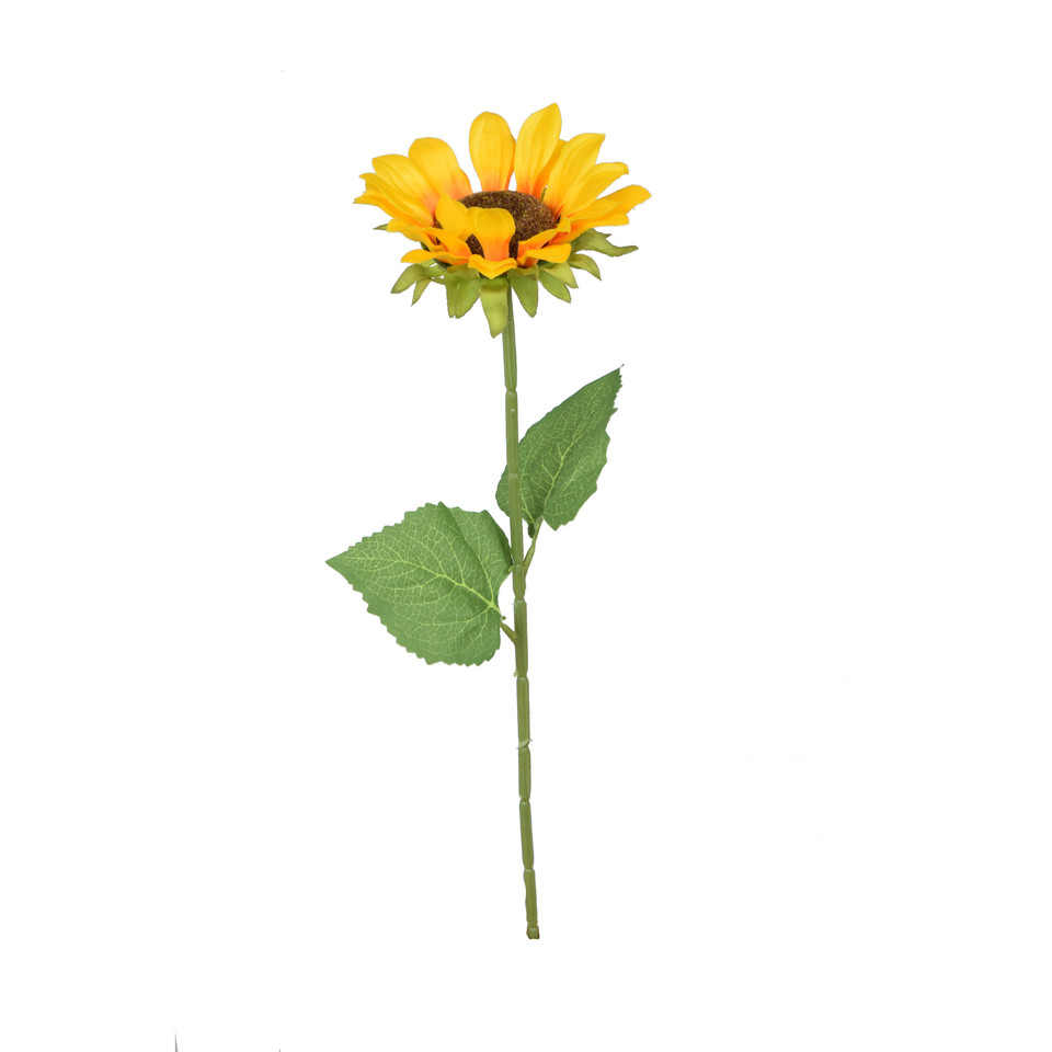 Słonecznik - gałązka 45 cm, yellow K412-01