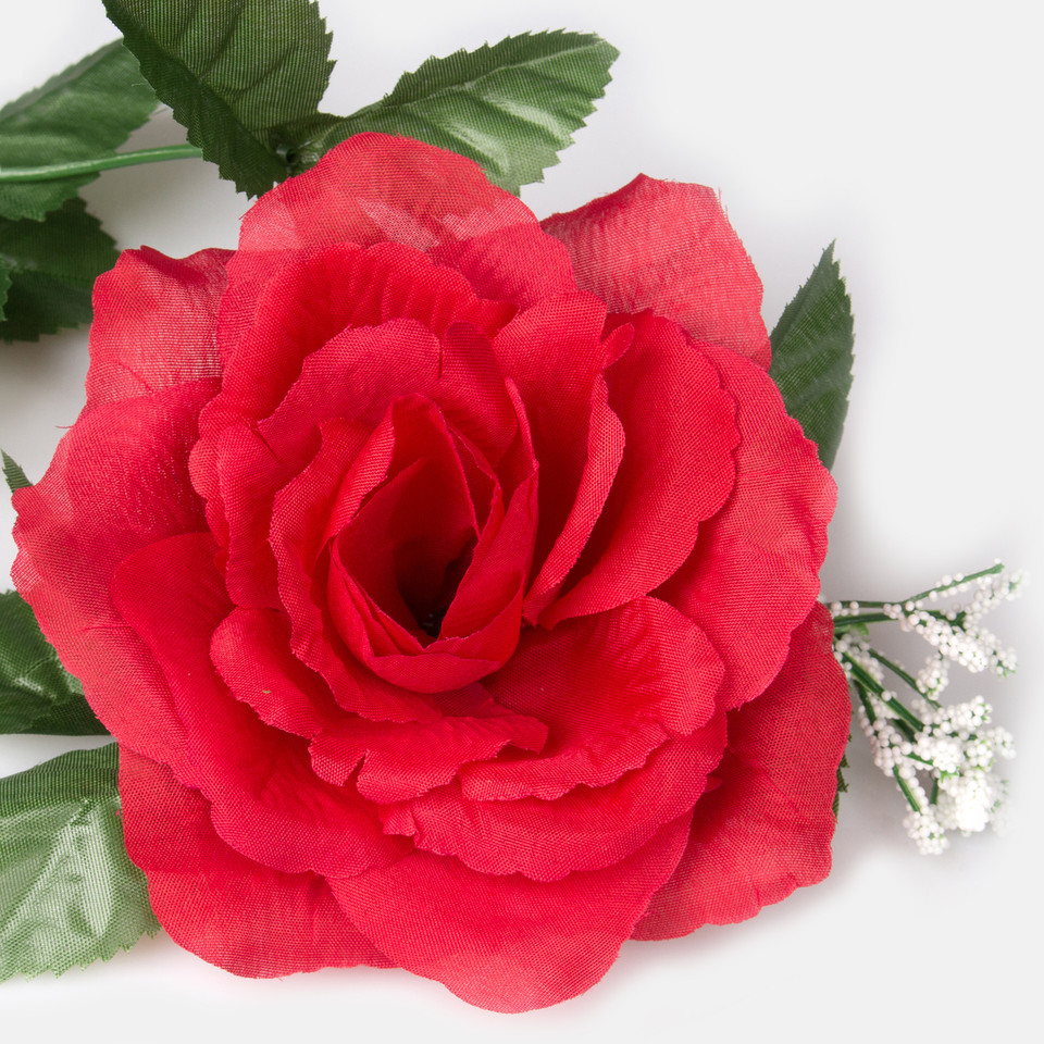 Róża - girlanda, Pure Red K033-06