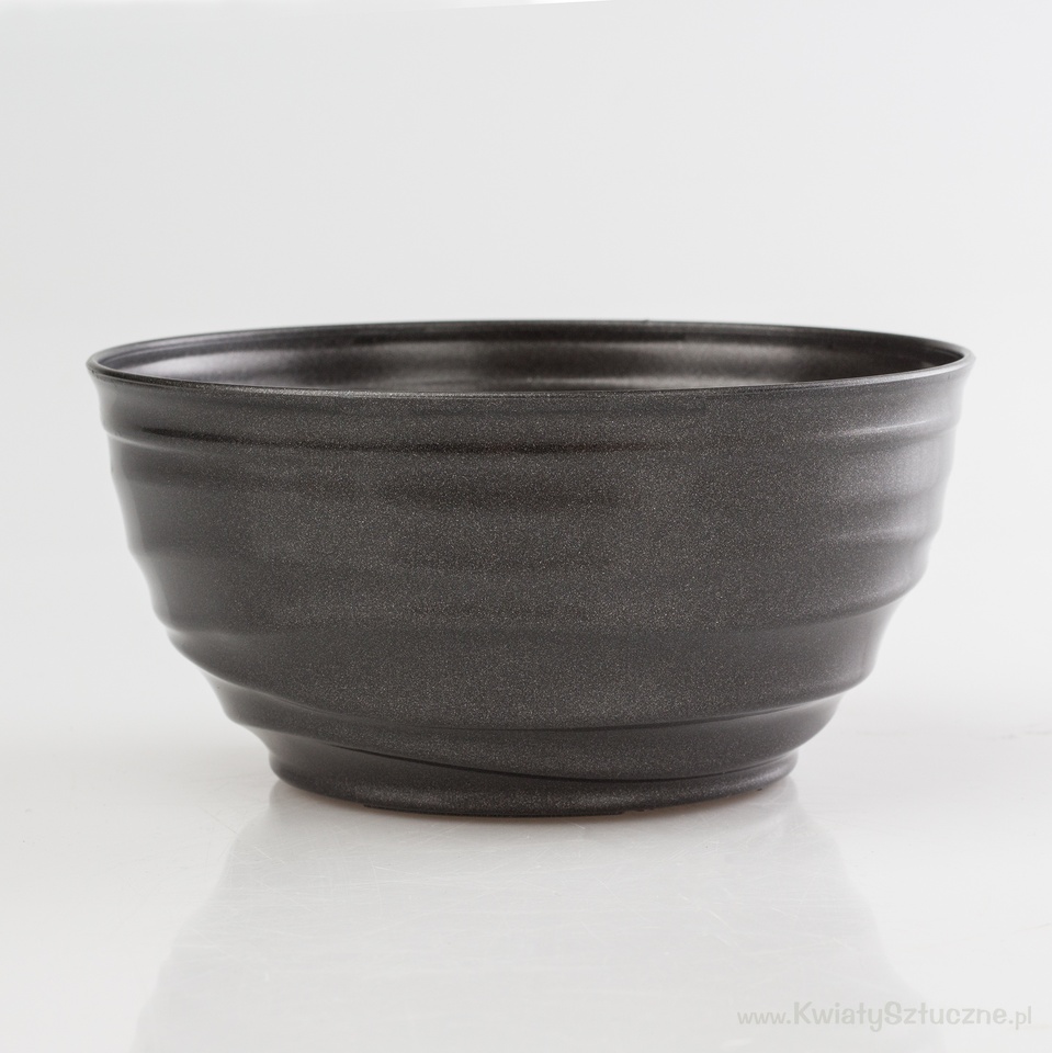Misa flowerpot 15 cm SONIA, Graphite C126-02