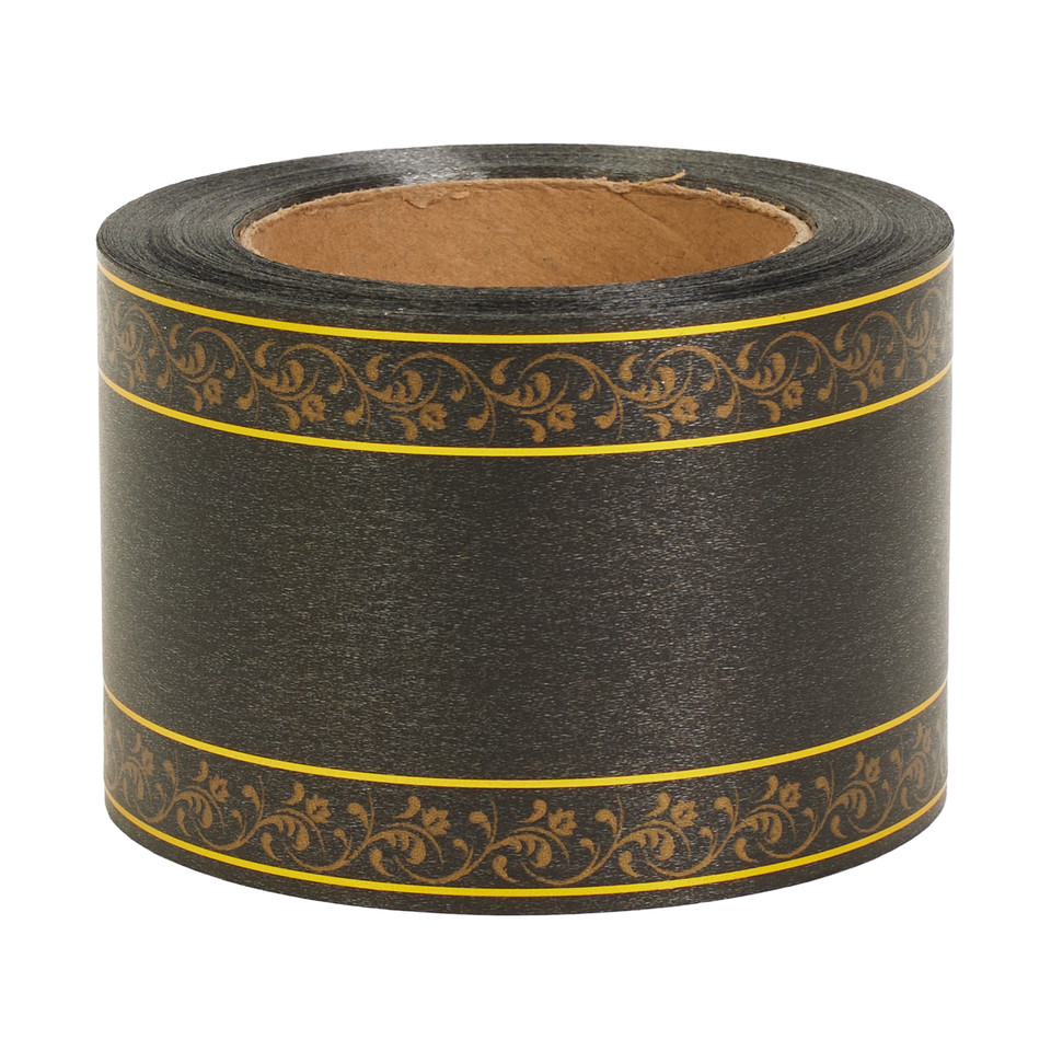 Wstążka (80 mm x 50y), #04 white with rose gold printing FY82-04
