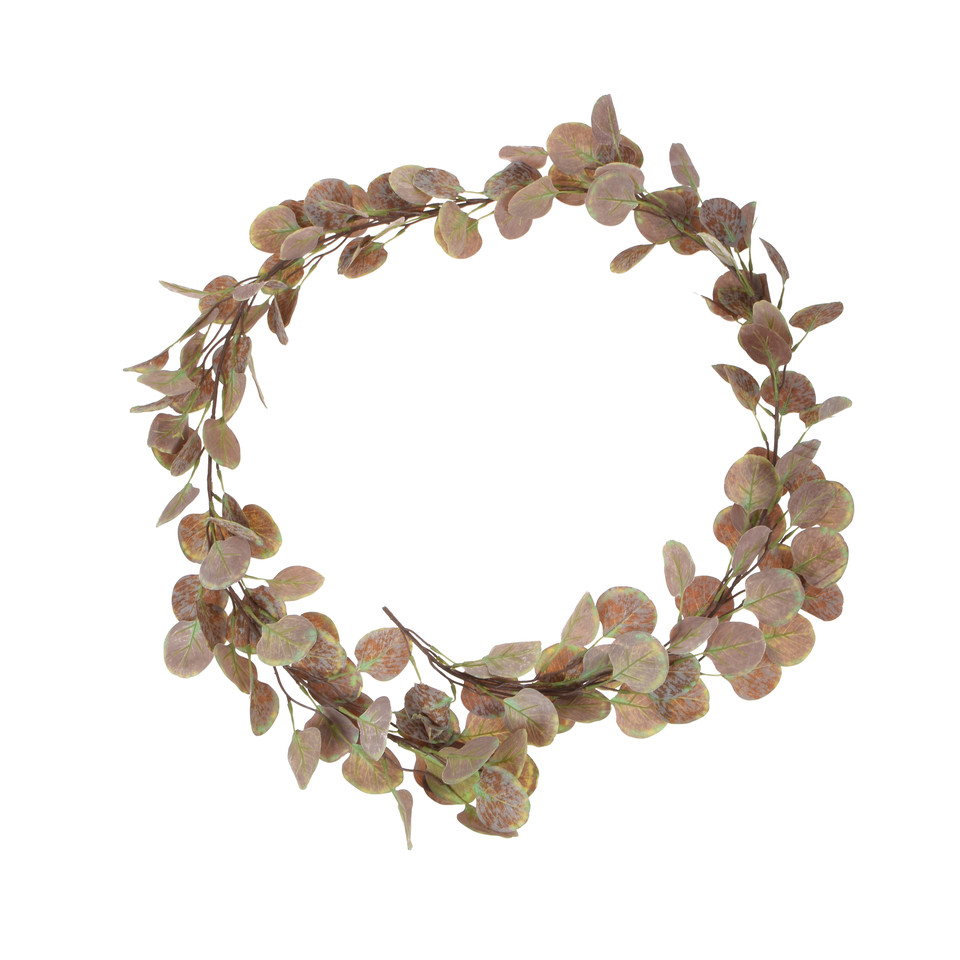 Eukaliptus - girlanda 180 cm, green/brown B500-04