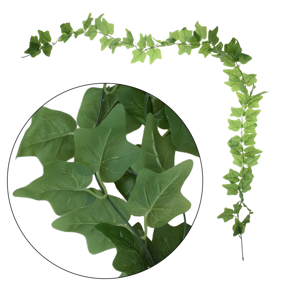 Bluszcz - girlanda 210 cm, green B103-00