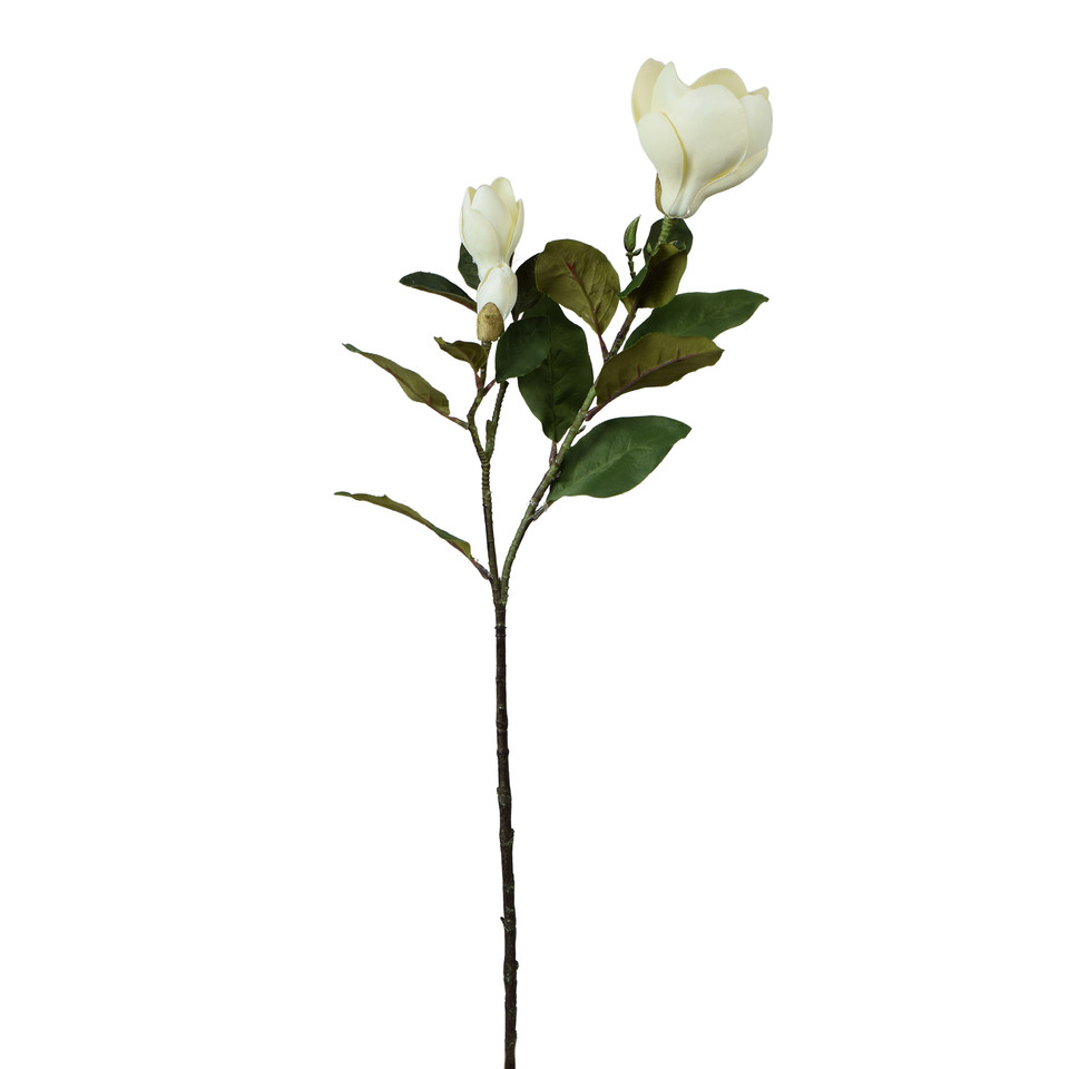Magnolia - gałązka 82 cm, cream GK347-01