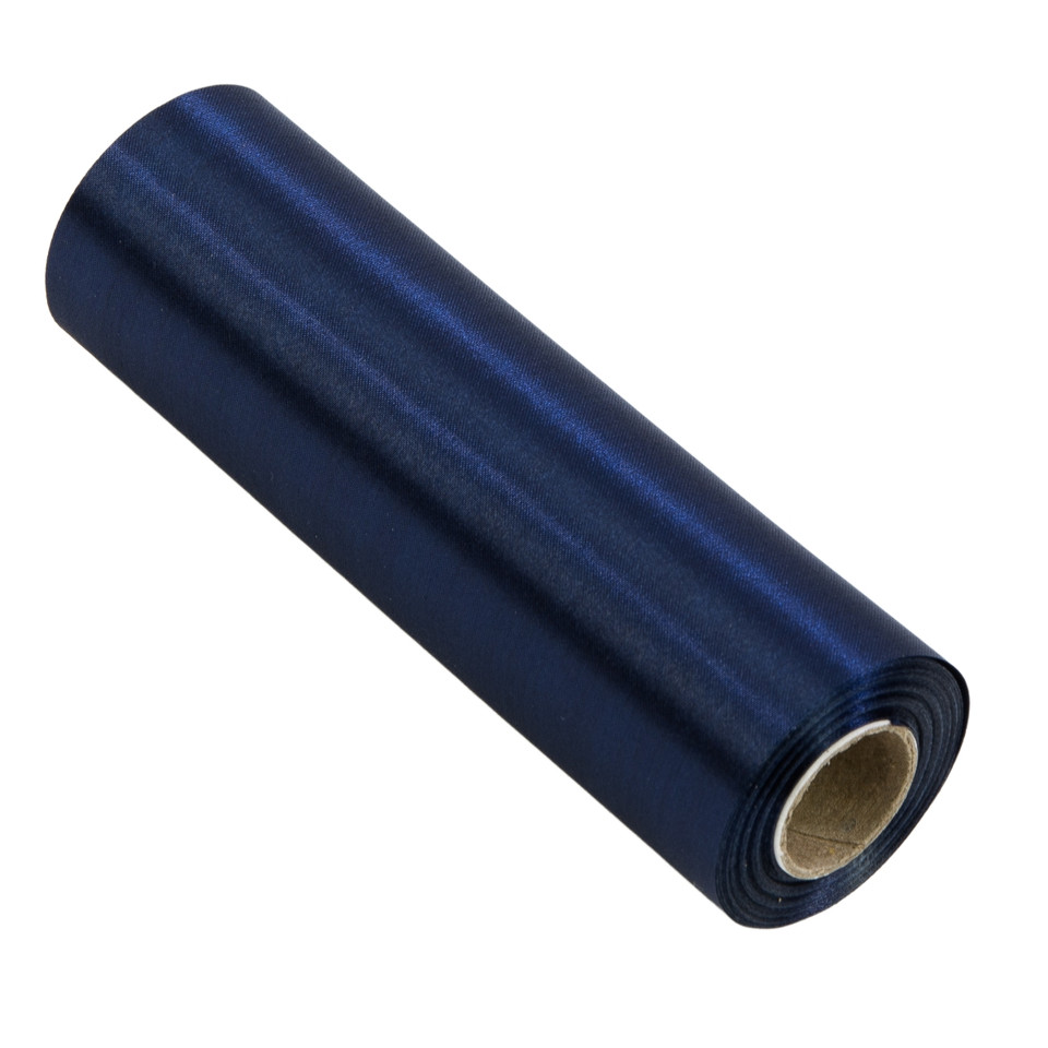 Satyna rolka 16 cm x 10 y, #30 black/blue FS47-30