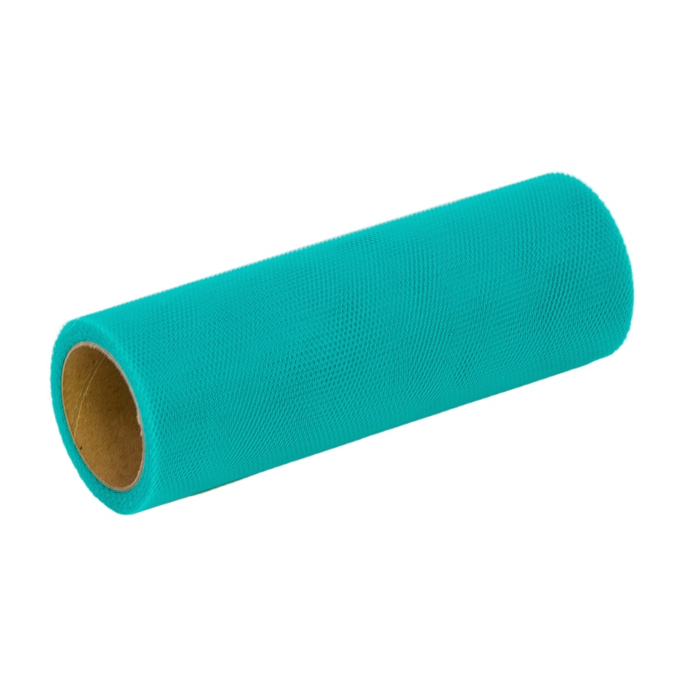 Tiul rolka 15 cm x 10 y, #086 ocean blue FS22-086