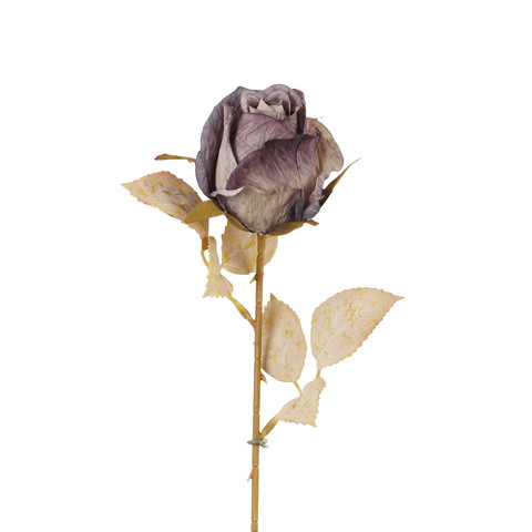 Rose - 50cm branch, 13 violet AL136-13